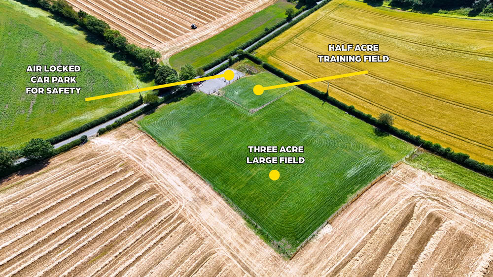 willow-meadow-dog-park-bold-heath-key Willow Meadow Dog Park Bold Heath From Above With Key